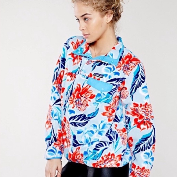 Floral patagonia fleece Clearance